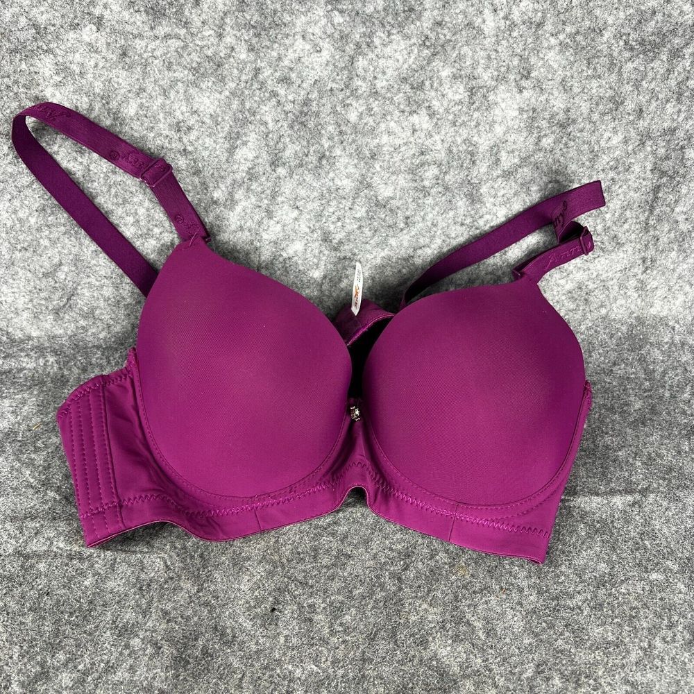 ANNY‎ Adjustable underwire plum purple bra 36/80